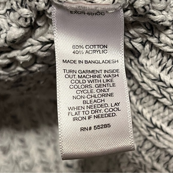 Express Gray Knit Cardigan - Picture 6 of 9